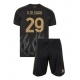 Juventus Pape Matar Sarr #29 Replike Rezervni Dres za djecu 2026-27 Kratak Rukav (+ Kratke hlače)